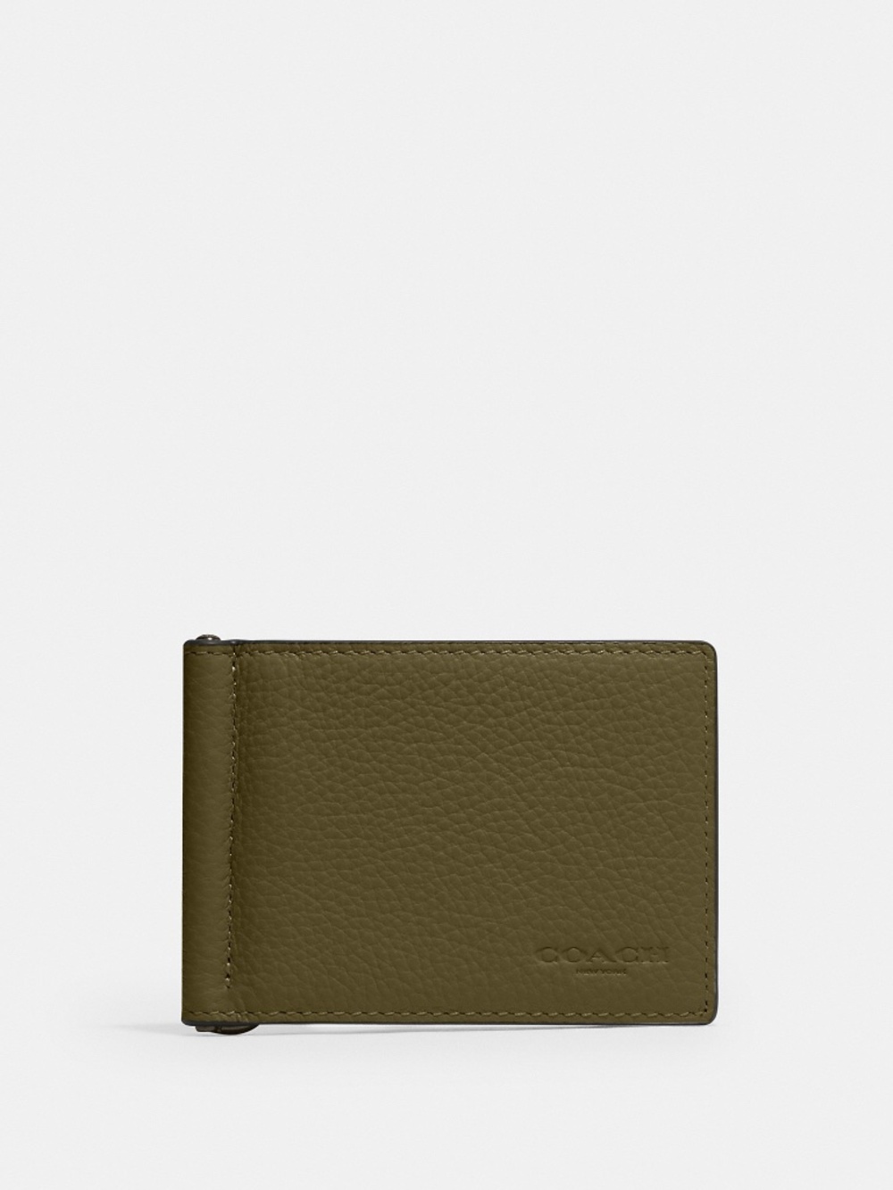 NEW NEVER USED WITHOUT TAGS Coach Outlet Men's Slim Money Clip Billfold Wallet
